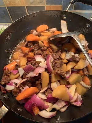 土豆胡蘿蔔燉牛腱子