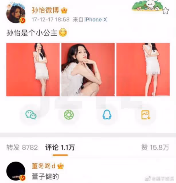 友人曝孫怡董子健離婚原因 稱半年前出現裂痕