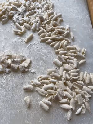 陝西麵食——麻食（貓耳朵）