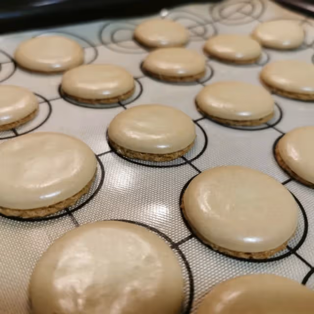 馬卡龍適合初學者練習（麵粉版）蛋糕裝飾