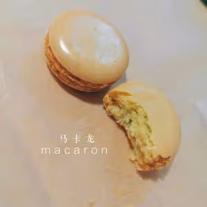 馬卡龍適合初學者練習（麵粉版）蛋糕裝飾
