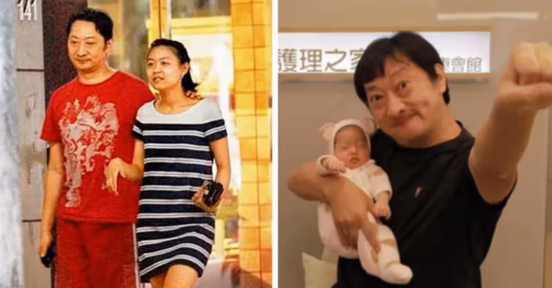 55歲九孔喜當爸爸，與小15歲妻子愛情長跑11年，任賢齊送20萬紅包