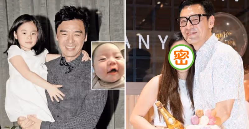 鐘鎮濤18歲女兒高調慶生，被父親摟在懷里，膚白貌美，網贊：長相不輸女女明星