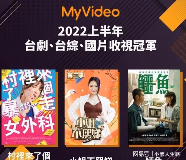 上半年收視排行,小S《小姐不熙娣》奪MyVideo節目榜冠軍