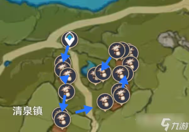 《原神》2.8慕風蘑菇去哪裡採集