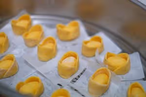 南瓜元寶饅頭