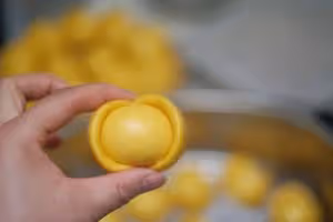 南瓜元寶饅頭