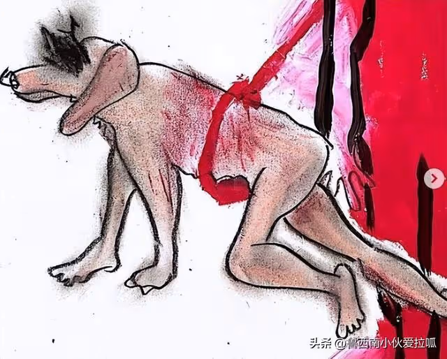 韓韶禧遮半臉報平安,隔天上傳血腥暗黑畫作嚇壞粉絲