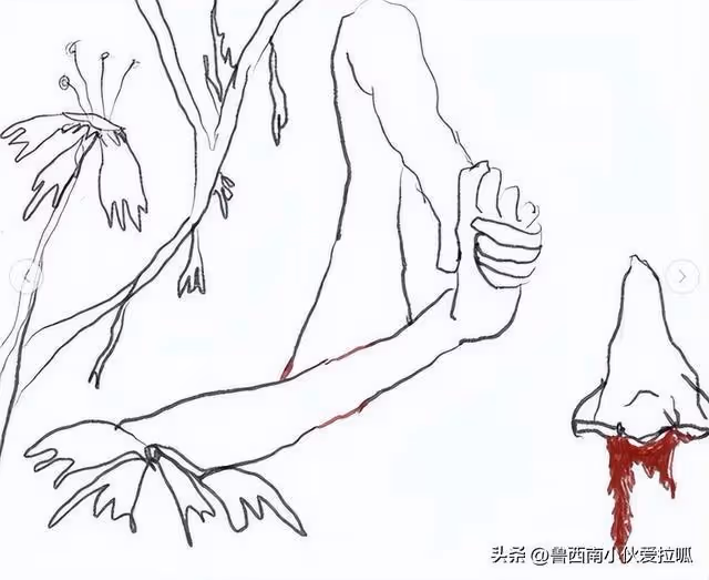 韓韶禧遮半臉報平安,隔天上傳血腥暗黑畫作嚇壞粉絲