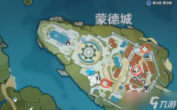 原神風暴後遺症海報和告示牌在哪
