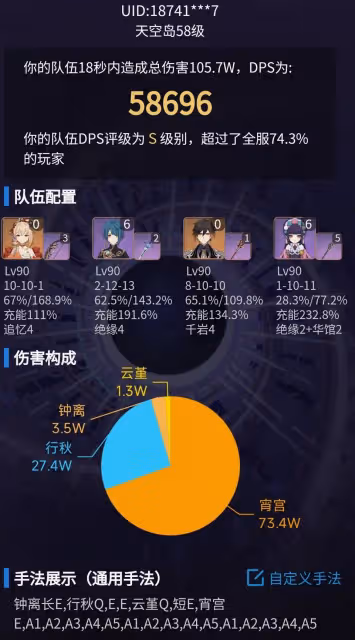 原神:傷害提升80%?六命雲堇VS五命班尼特,都是宵宮的T0輔助!