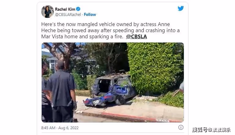 林志穎車禍後,又一位好萊塢巨星撞車受傷嚴重,車體爆炸被燒傷