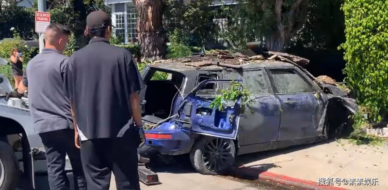 林志穎車禍後,又一位好萊塢巨星撞車受傷嚴重,車體爆炸被燒傷