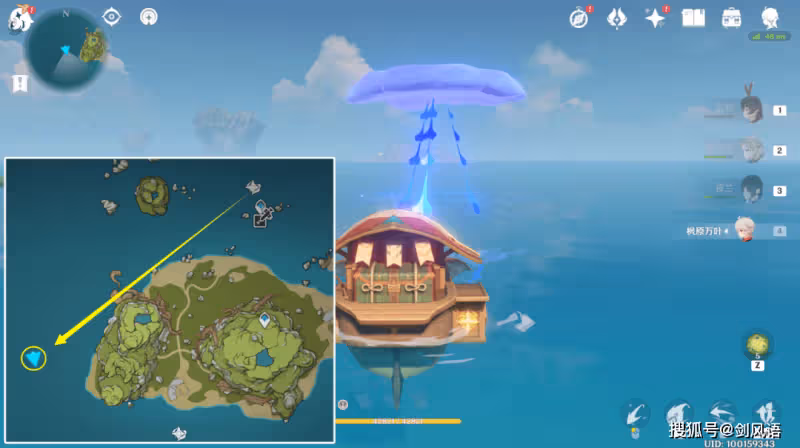 原神:破破島寶箱解謎,限時機關和關音律花攻略