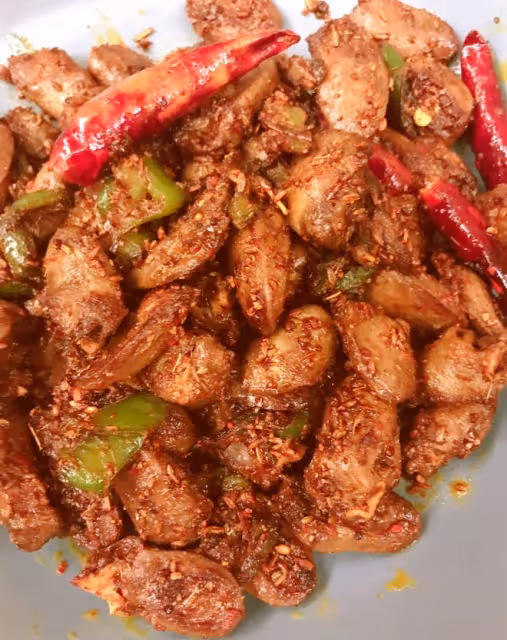 孜然雞心