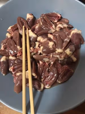 孜然雞心