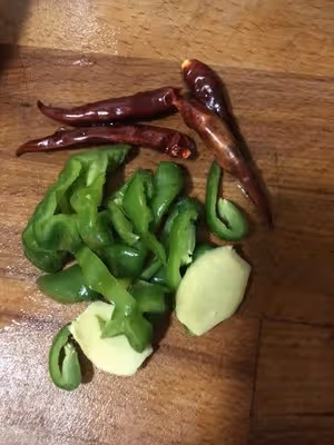 孜然雞心