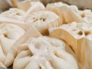 白菜粉條肉包子•膠東手切