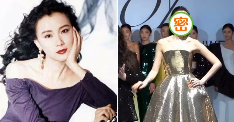 53歲蕭薔真不顯老，穿抹胸禮服裙，四肢纖細肌膚緊致如少女，網友：不愧是「不老女神」