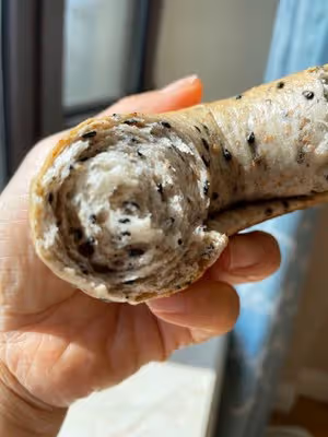 無油無糖全麥黑芝麻貝果