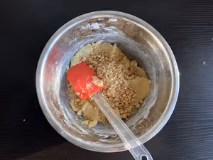 普通麵粉花生桃酥餅乾，低油少糖，適合新手的烘焙零食