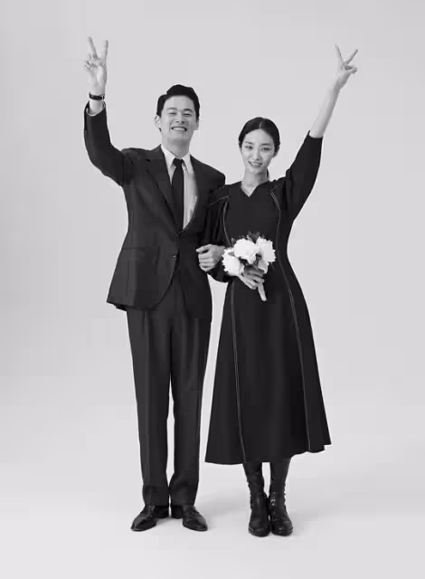 十年間從相愛結婚到三口之家,這對韓國模範夫婦的愛情也太好磕了