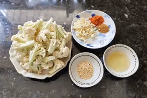 烤菜花