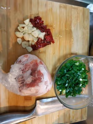 花菜炒肉片