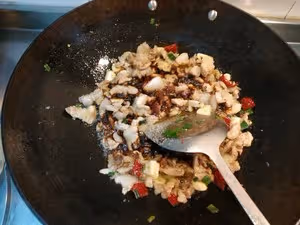 花菜炒肉片