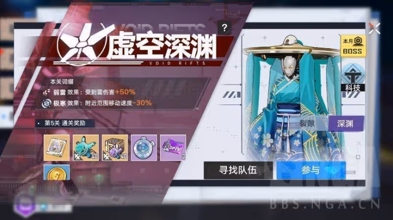 幻塔:關於深淵虛空一些簡單的資料