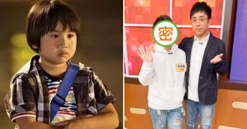 16歲小小彬退圈10年複出，和父親上綜藝，肉臉全消「成小鮮肉帥哥」，網友直呼：認不出！