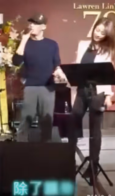林心如和老公喝交杯酒,霍建華深情表白老婆,林爸生日宴熱鬧非凡