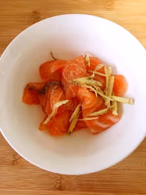 三文魚片粥