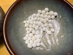 桂花酒釀圓子，自己做的圓子才好吃
