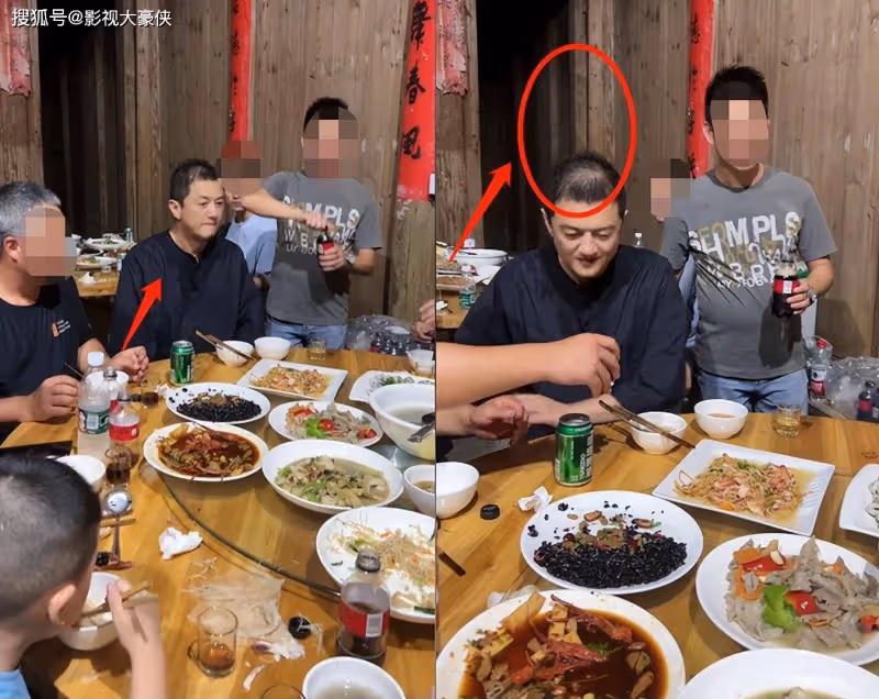 李亞鵬現身農村吃席，喝4元啤酒,隨禮五百引吐槽