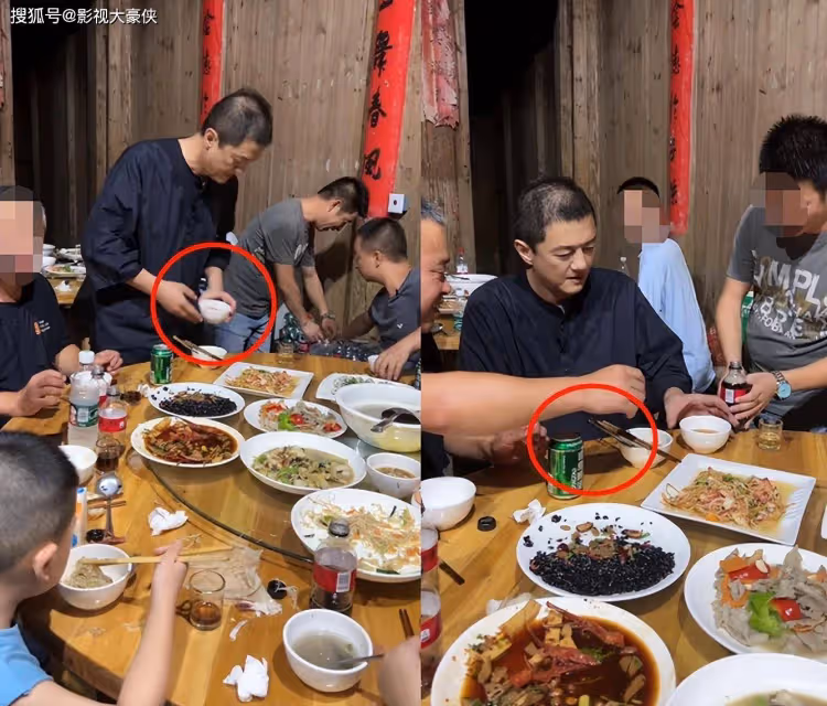 李亞鵬現身農村吃席，喝4元啤酒,隨禮五百引吐槽