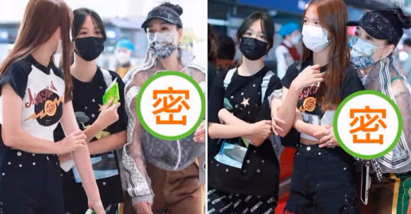 鐘麗緹穿3萬元透紗裝現身！渾身珠寶十分貴氣，膚白貌美身材比例出眾，倆女兒個子超高挑，網友：基因真強大