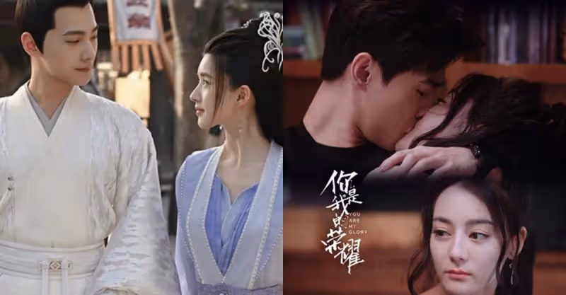 楊洋合作10位陸劇女神CP感！趙露思似兄妹，迪麗熱巴CP感爆棚，螢幕初吻給了馬思純