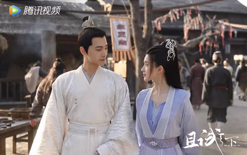 楊洋合作10位陸劇女神CP感！趙露思似兄妹，迪麗熱巴CP感爆棚，螢幕初吻給了馬思純
