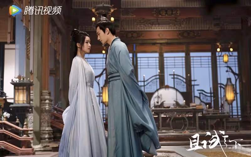 楊洋合作10位陸劇女神CP感！趙露思似兄妹，迪麗熱巴CP感爆棚，螢幕初吻給了馬思純