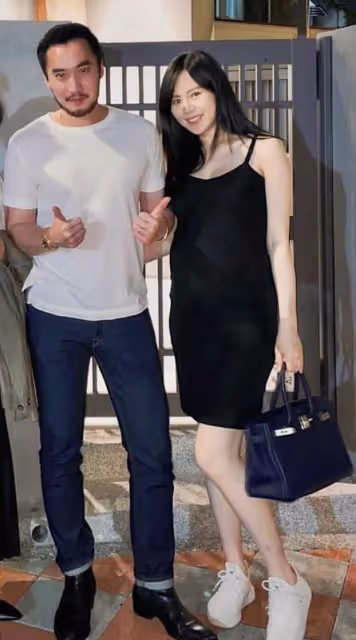 阿嬌前夫賴弘國喜出望外,曬出一家三口合影,三婚後終於當爹了