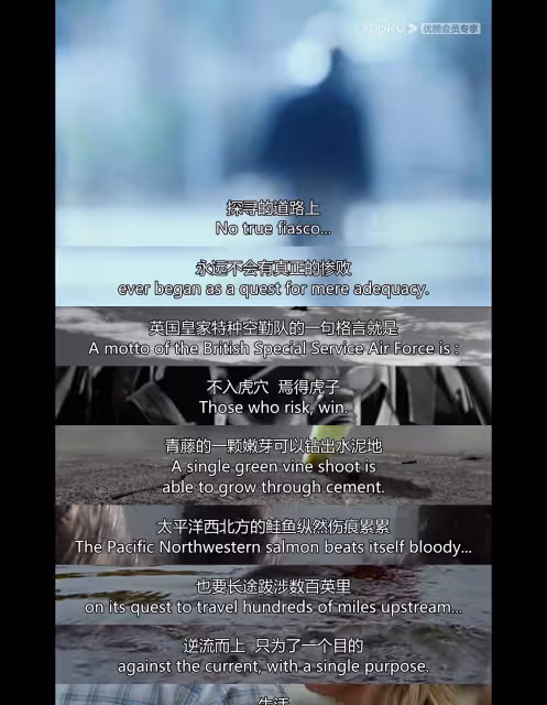 希望大家能遇見一部能給自己陽光的TA