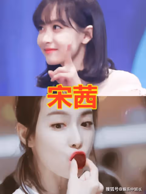楊穎吃相匆忙，楊冪吃相優雅，宋茜吃相不急不躁，看到Lisa：畫風突變