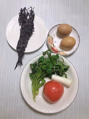 番茄紫菜蛋花湯