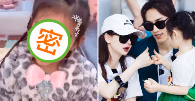 戚薇罕曬女兒lucky近照曝光！7歲就塗紅唇打耳洞，「五官精緻+雪白肌膚」顏值不輸媽媽，網友：女大十八變