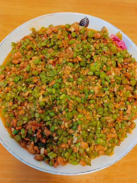 零失敗的肉末豆角