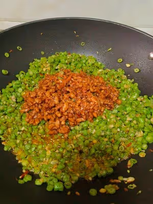 零失敗的肉末豆角