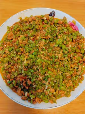 零失敗的肉末豆角