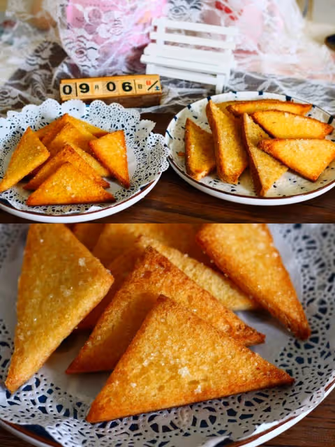 蜂蜜🍯黃油烤吐司片🍞