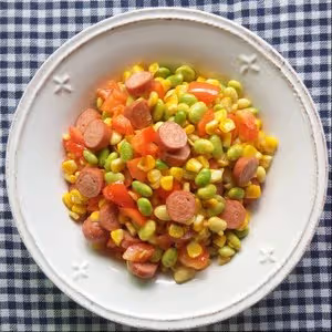 毛豆玉米大雜燴